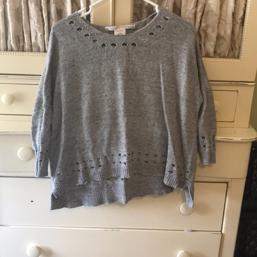 Grey sweater
